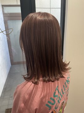 アグー(Aguu) pink beige