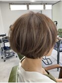 丸みショートボブ♪