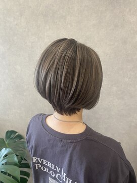 ラナヘアー(lana hair) ショート×チャコール