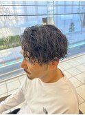大人のパーマスタイル[縦落ちスパイラル]