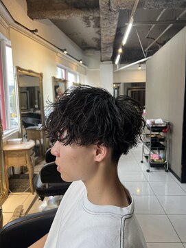 アイズ 海老名(AIZU) ツイストスパイラルパーマ ツイストパーマ メンズパーマ