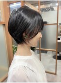 柔らかい可愛い印象のショート