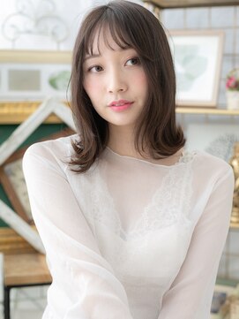 カバーヘア ブリス 戸田公園西口店(COVER HAIR bliss) 大人かわいい外ハネバレイヤージュh2戸田公園20代30代40代