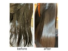 半個室/橿原/大和八木/酸性ストレート/髪質改善/縮毛矯正/美髪