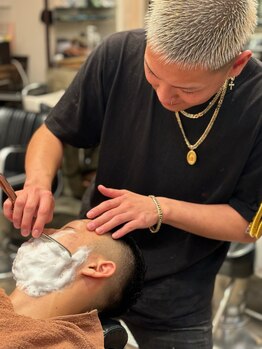 カットスタジオ フタバ(FUTABA)の写真/こだわるメンズの為の格上げサロン☆好感度大の仕上がり間違いなし！