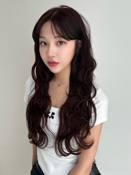 コア 表参道(COA) レイヤーカット/ウエットヘア/オリーブベージュ/表参道/表参道駅