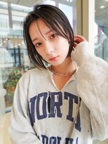 サーカス 町田(circus)&nbsp;[アッシュブラック×ふんわりショートボブ]