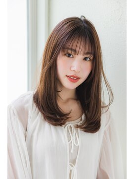 ミットバイツリー センター北(mit by tree) シースルーバングロングレイヤー