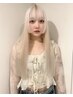【6月限定】カット+ハイブリーチ+内部補修4stepトリートメント[梅田]