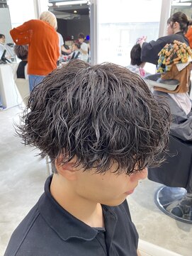 エデアンホンテン メンズサロン(EDEAN 本店 （旧：EDEAN 上通）) 熊本波巻きパーマ　波巻きスパイラル　メンズカット