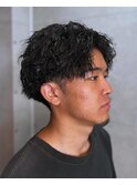 波巻きツイストスパイラルパーマ