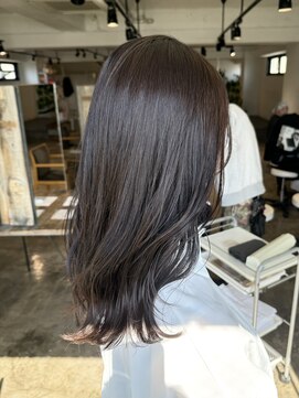 ニュート(Neut ) ブリーチ無しダブルカラー髪質改善カラーラベンダーグレー