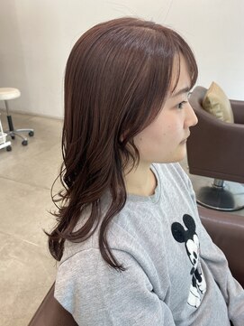 カッツ 笠岡店(CUT S) 艶々大人ピンク