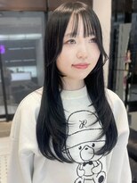 キーン 吉祥寺店(keen)&nbsp;《アイカワ》レイヤーカット×ブルーブラック