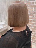 大人かわいい☆透き通るカラーと相性抜群！王道ボブ♪ハイライト