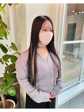 メルシー 福岡天神店(Merci) カラー+エクステ[エクステ/シールエクステ/インナーエクステ]