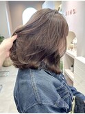 ショコラブラウンブリーチなしダブルカラー