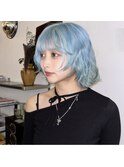 ice blue.