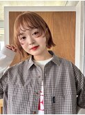 姫カット×ボブ