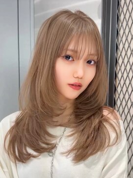 ロンド レア 天神大名店(Lond Le’a) ブリーチなしダブルカラーで作る韓国風スタイル