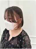 インナーカラーｘイヤリングカラーｘフェイスフレーミング