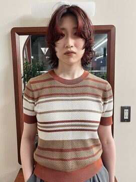 スタニング 渋谷(STUNNING.) ボブウルフ　ショートウルフ　ウルフパーマ