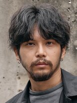 フィフス トウキョウ (fifth TOKYO)&nbsp;渋谷シャドウパーマメンズカットシースルーマッシュウルフ