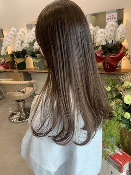 アッシュベージュ＊水素トリートメント