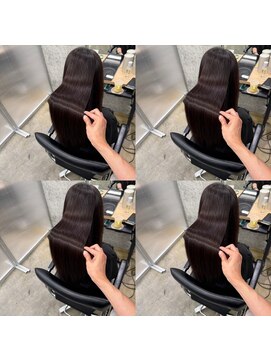 #髪質改善#縮毛矯正#美髪矯正#レイヤーカット#白髪ぼかし