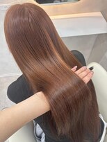 エス(Ess)&nbsp;ワイドバング/ホワイトブロンド[髪質改善/ヘアセット/大宮]