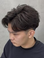 エデアンホンテン メンズサロン(EDEAN 本店 (旧:EDEAN 上通)) 熊本フェザーパーマ 刈り上げセンターパート MEN'S HAIR