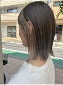 顔まわりデザインカラー白髪カバー