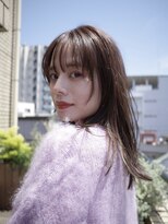 ヌヌ 渋谷 原宿 明治神宮前(nunu)&nbsp;レイヤーカットウルフカットボブグレージュオリーブべージュ