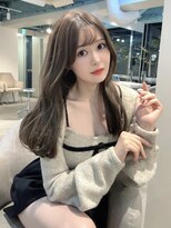 マインバイアフロートギンザ(MYNE by AFLOAT GINZA) レイヤーカット/おくれ毛/顔まわりカット/シナモンベージュ