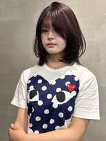ウェウェ(wewe)&nbsp;ブリーチなしダブルカラー/パープルピンク/透明感カラー