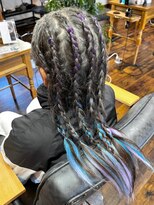 ジーワンヘアー(G1 HAIR) 【ダンススタイル】コーンロウ
