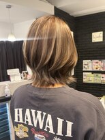 ヘアーアンドカラー ルジャルダン 葛西店(le jardin)&nbsp;派手目を狙うなら太めハイライト！