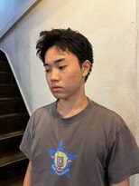 ビーバイエイトジェンツ(Bee by EIGHT GENTS)&nbsp;ニュアンスパーマ/ニュアンスウルフ/ダウンバング/心斎橋