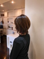 美容室 アミューズ(amuse)&nbsp;50代に愛されるミディアムくびれヘア