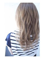 デコヘアーフラッペ(DECO HAIR frappe) ハイライト×アッシュ