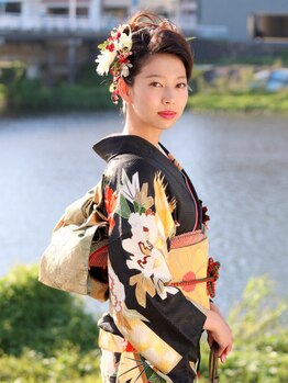 イザワ ヘアメイクサロン(izawa)の写真/成人式、結婚式、パーティー、卒業式など大切なイベントはお客様にとって華やかで特別な日に!!