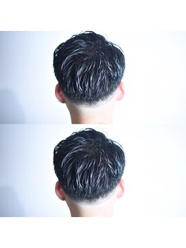 ザ オーダー(THE ORDER) スキンフェードカットツイストスパイラルパーマパートスタイル