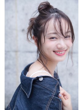 エース (ACE) ACE横浜簡単まとめ髪スタイル×ダークモカグレージュ