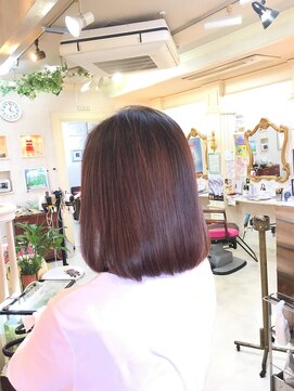 美容室 ティンカーベル ボブ