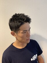 ワングランツ(BARBERSHOP ONEGLANZ) 2ブロックショートスタイル