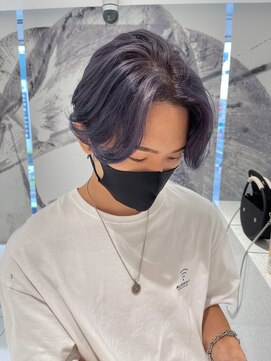 レイズ 立川(RAYS) パープルシルバー×センターパート