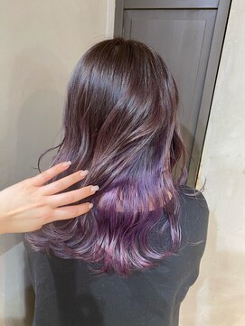 アクト 三鷹店(ACT) ダークバイオレット インナーカラー