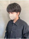 マッシュショート、パーマショート、暗髪、丸みショート