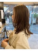 艶髪レイヤー/透明感カラー