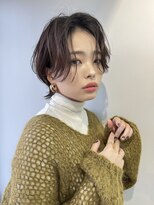 ヴェイン 渋谷(vain)&nbsp;★くびレイヤー黒髪エモージュ小顔レイヤーロンググレーベージュ